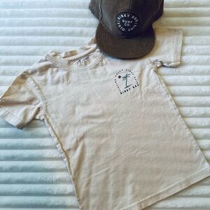 Kids Beige Short Sleeve Tee